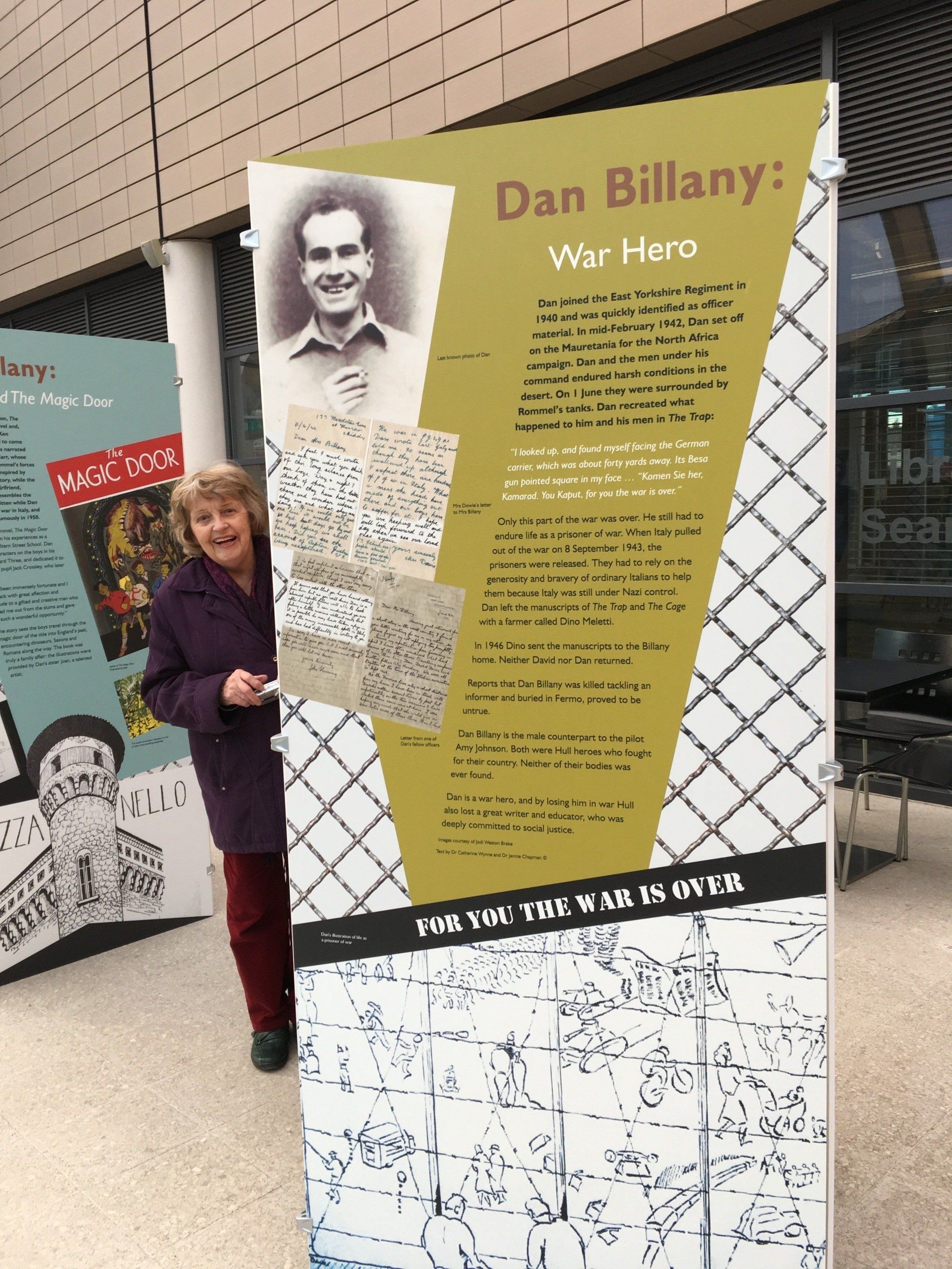 Dan Billany. Display Hull 2017 Year of Culture