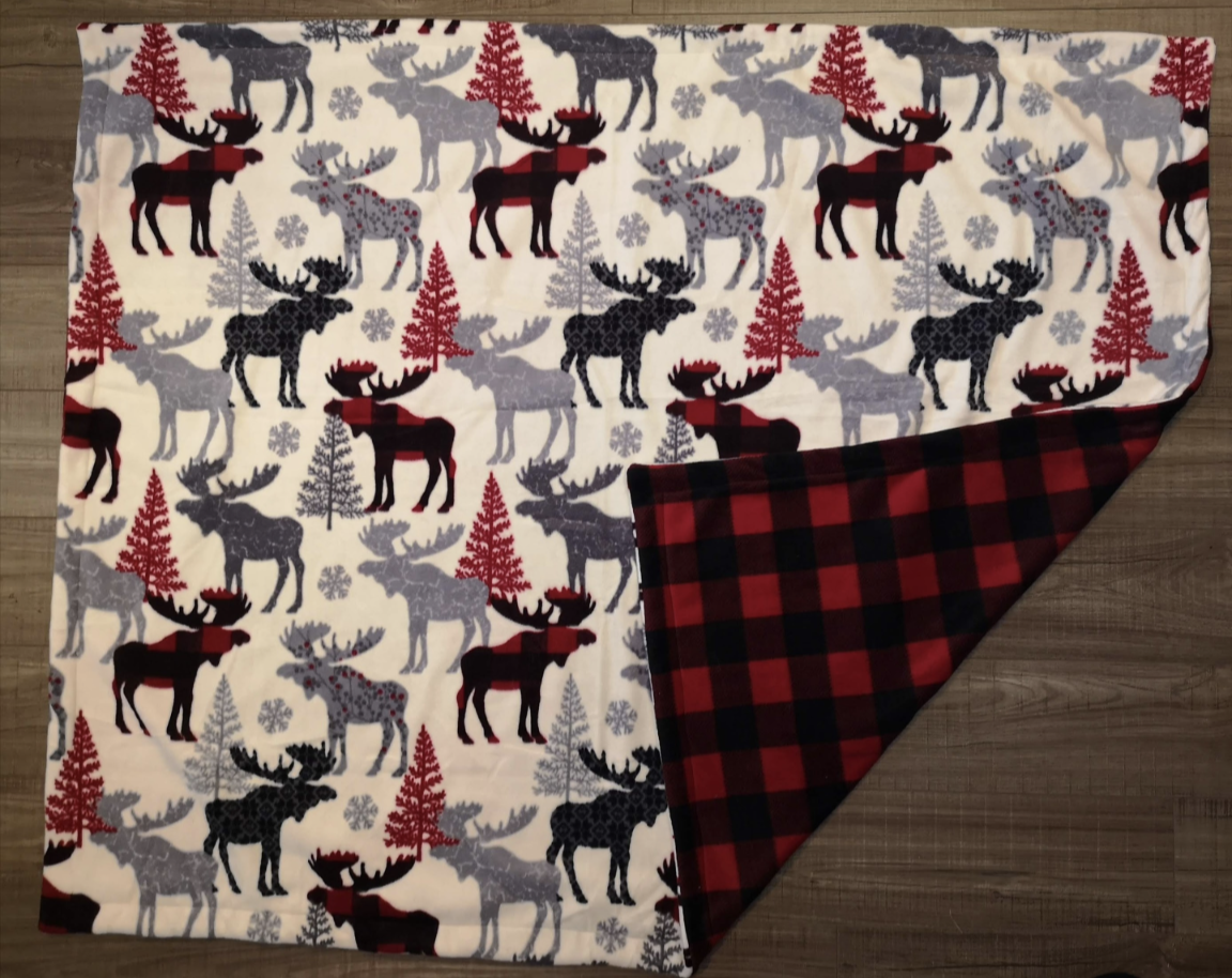 Moose blanket.