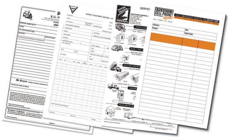 A bunch of papers are stacked on top of each other on a white background.