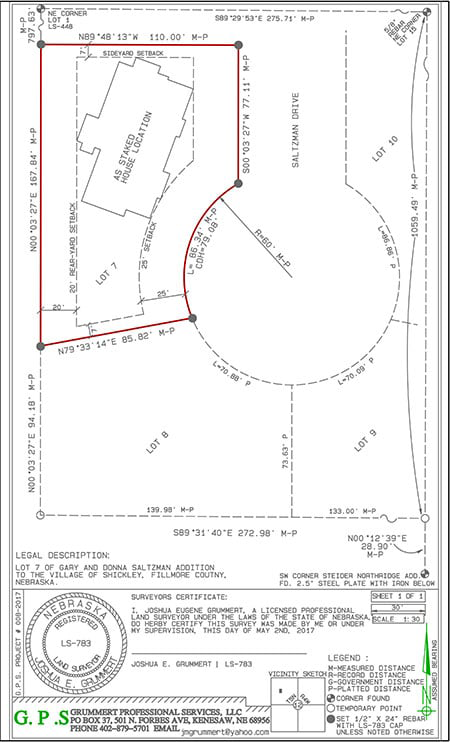 House Layout and Boundaries
