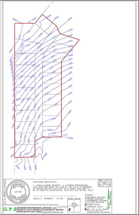 New Subdivision Topography