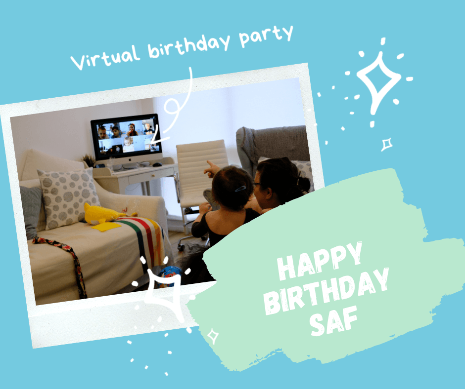 Virtual birthday party Virtual birthday party