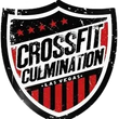CrossFit Culmination Las Vegas logo: shield with text and red stars and stripes.