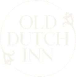 Old Dutch Inn Circle Logo in Cream