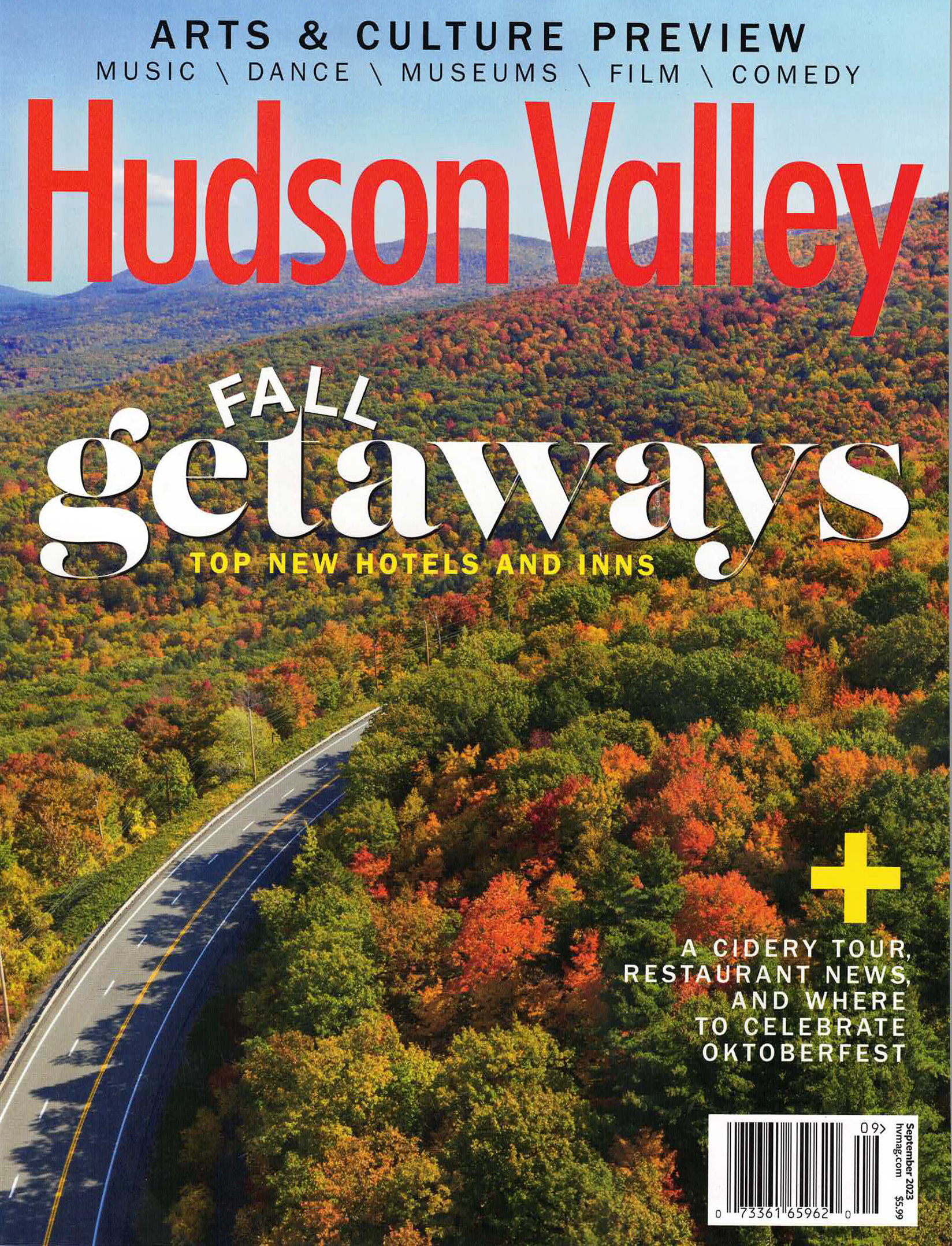 Hudson Valley Magazine, Fall Getaways