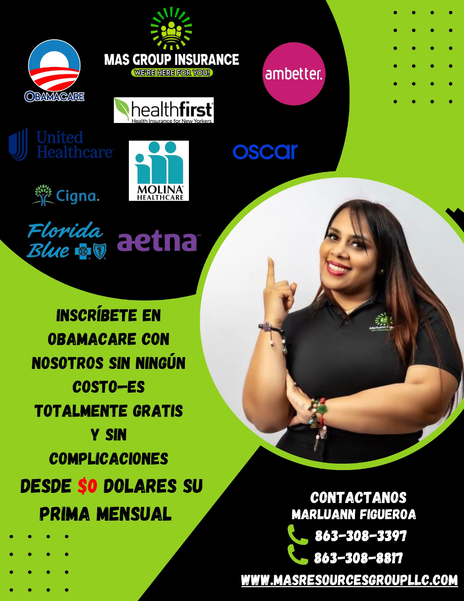 A woman in a black shirt is standing in a circle with various logos on it