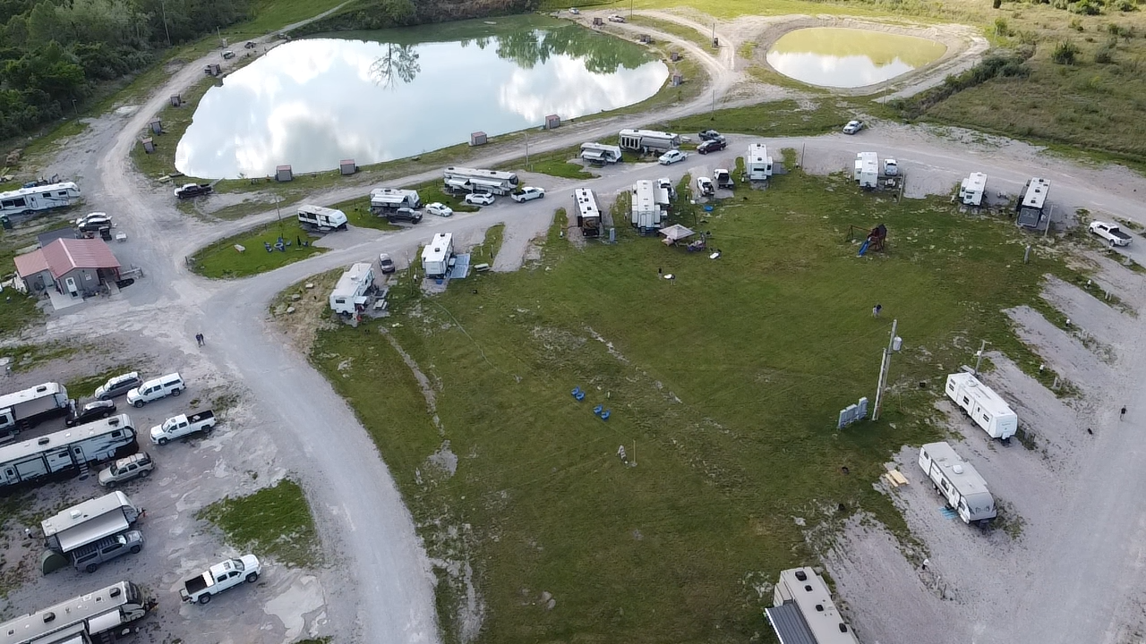 Aerial view of Oasis Point
