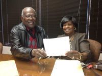 Reverend and Mrs. Taylor of Fort Worth Texas doing business with House Hunters Dallas