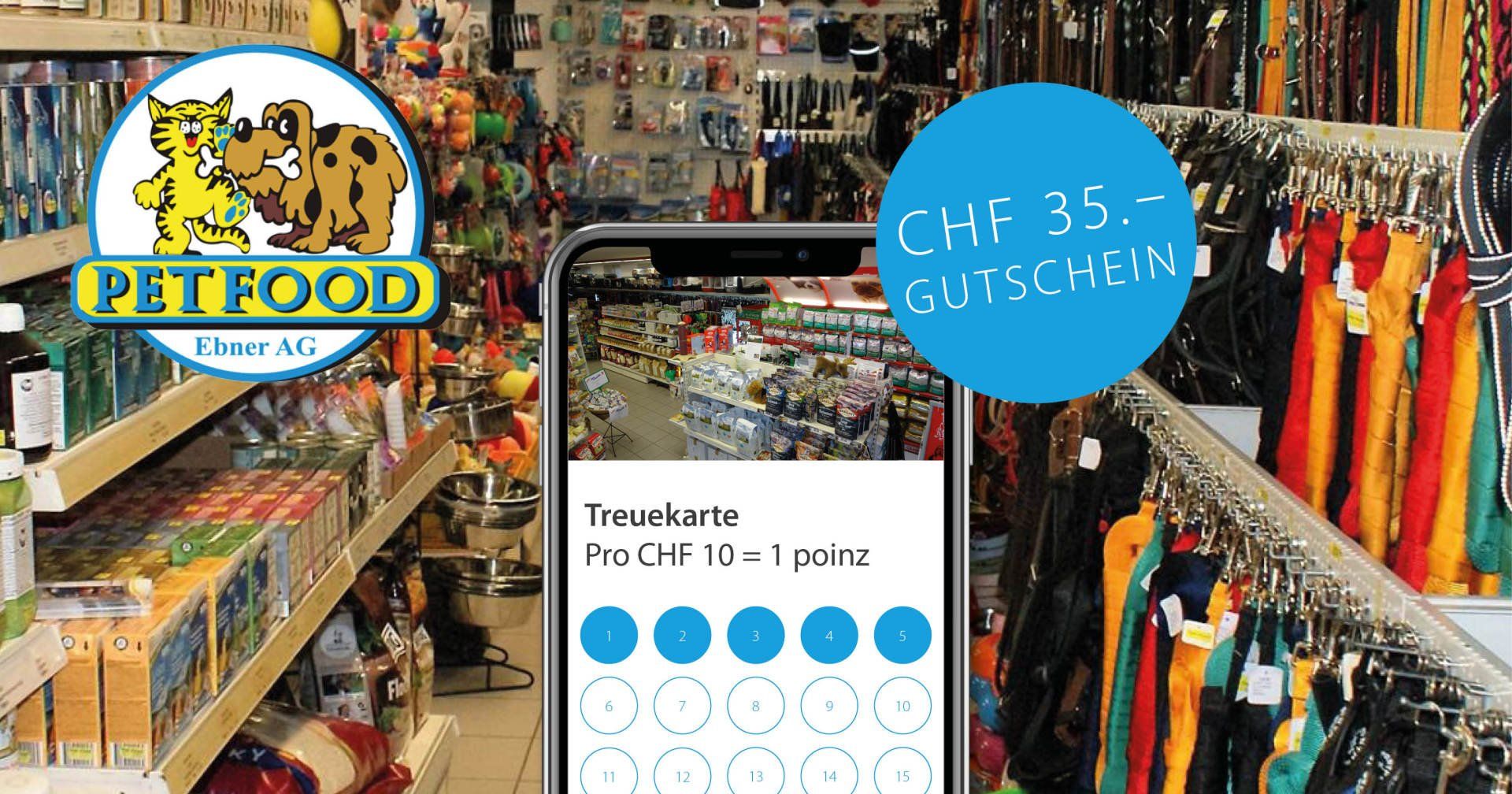 Gutschein im Wert CH 35.