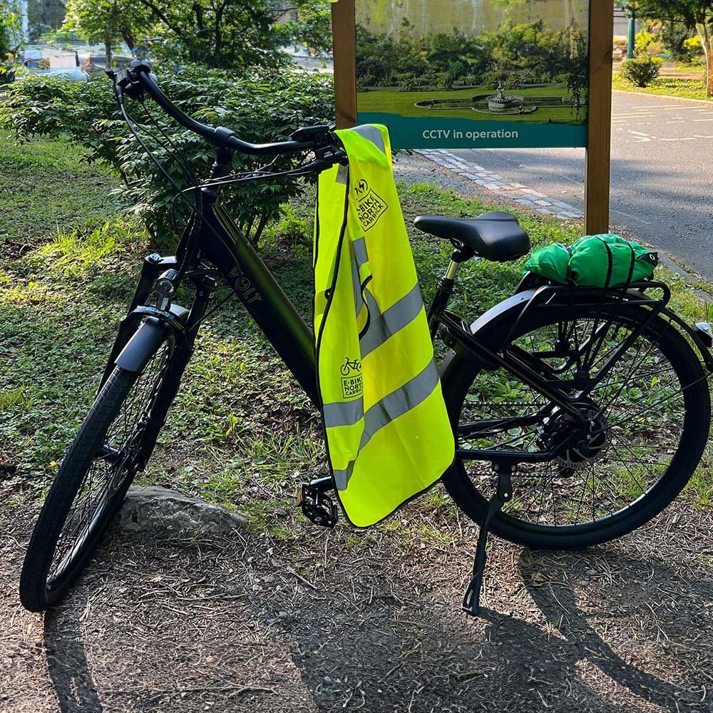 Our new black electric bikes