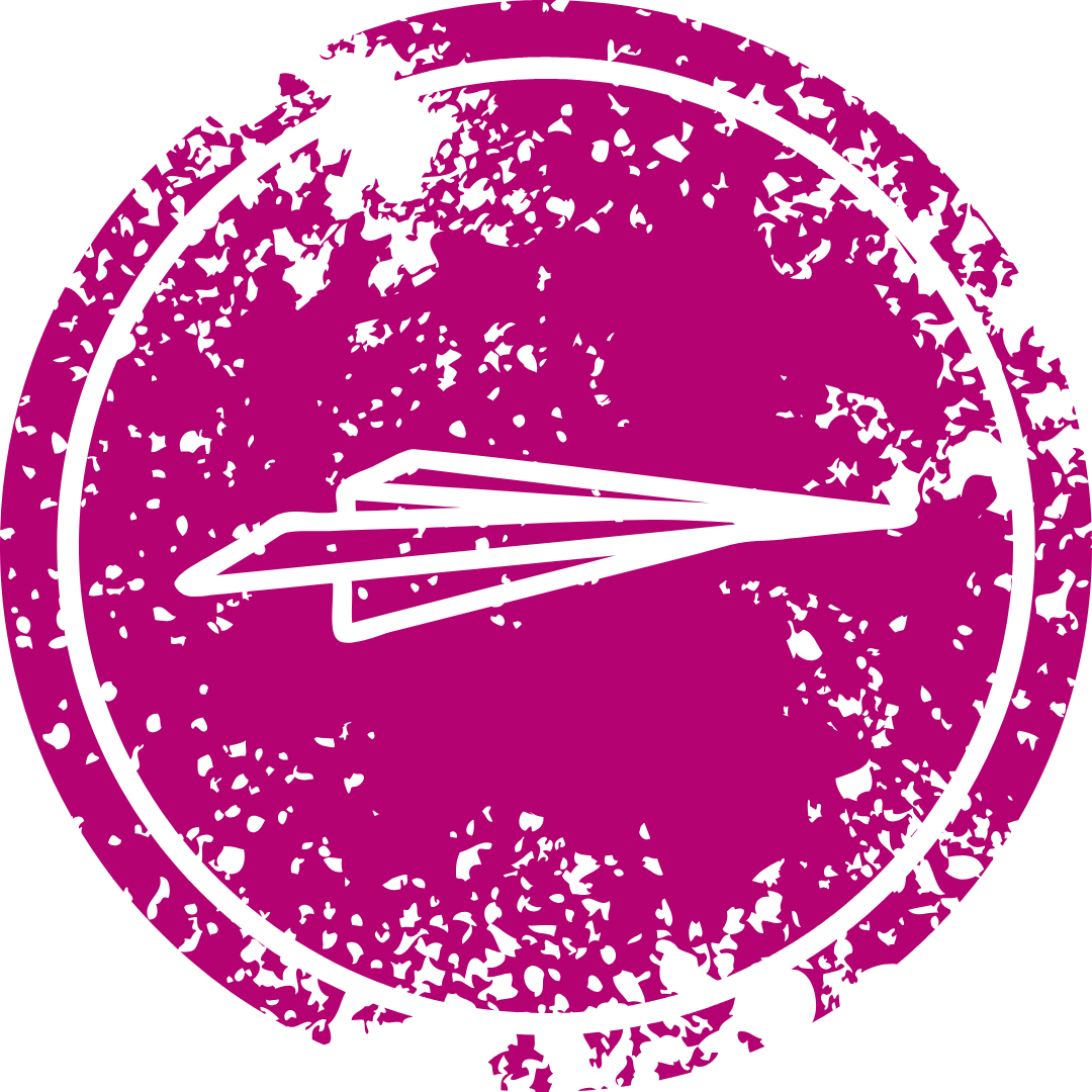 A green stamp with an envelope inside of it