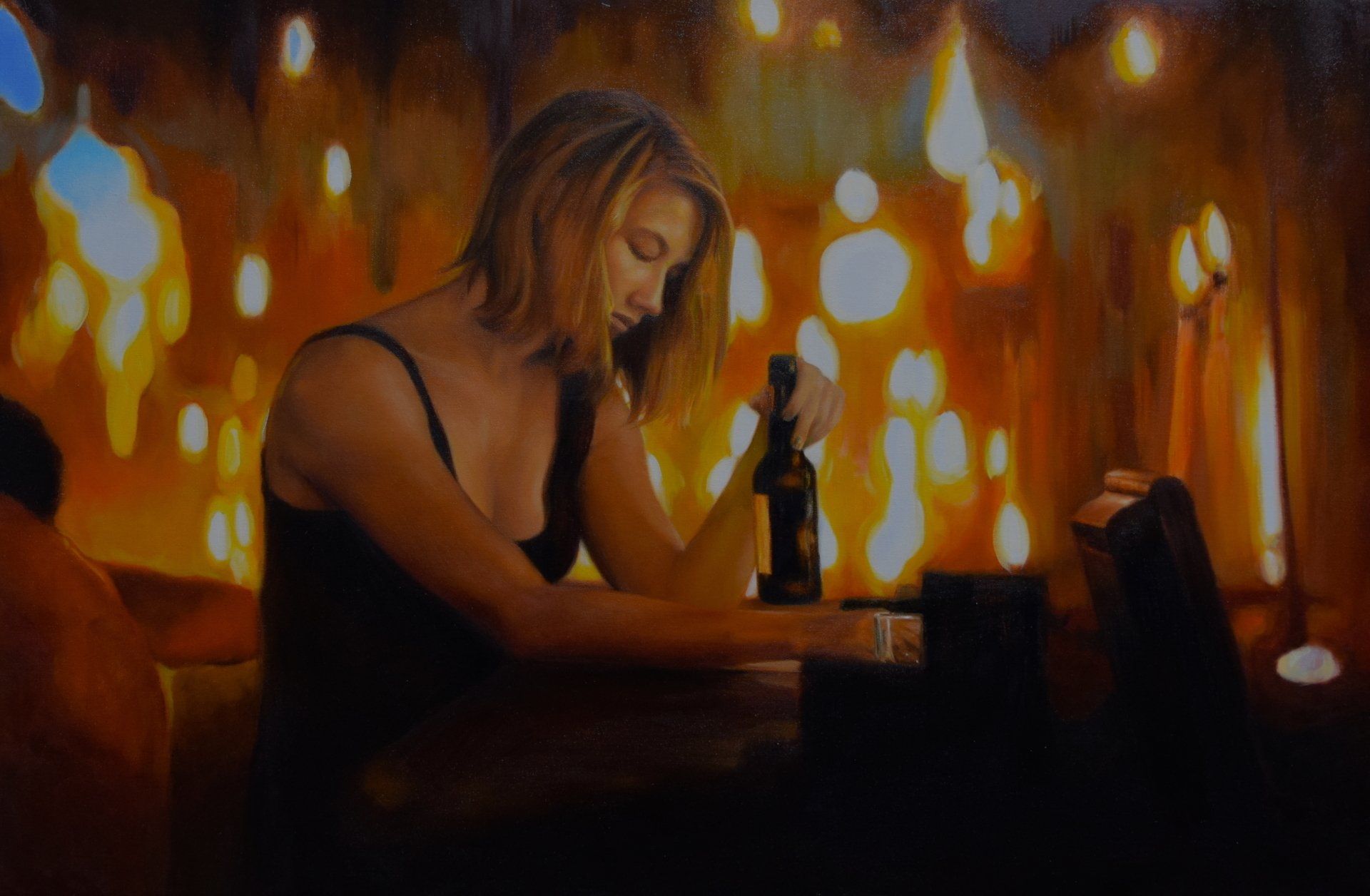 Oil painting on Canvas