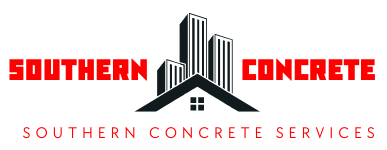 The logo for Southern Concrete Services shows a house and buildings.