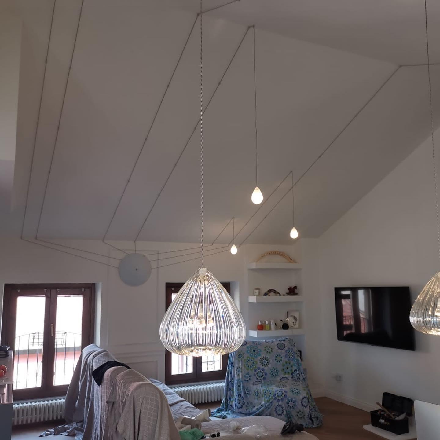 illuminazione a caduta