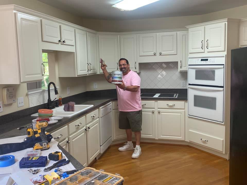 fernando painting cabinet