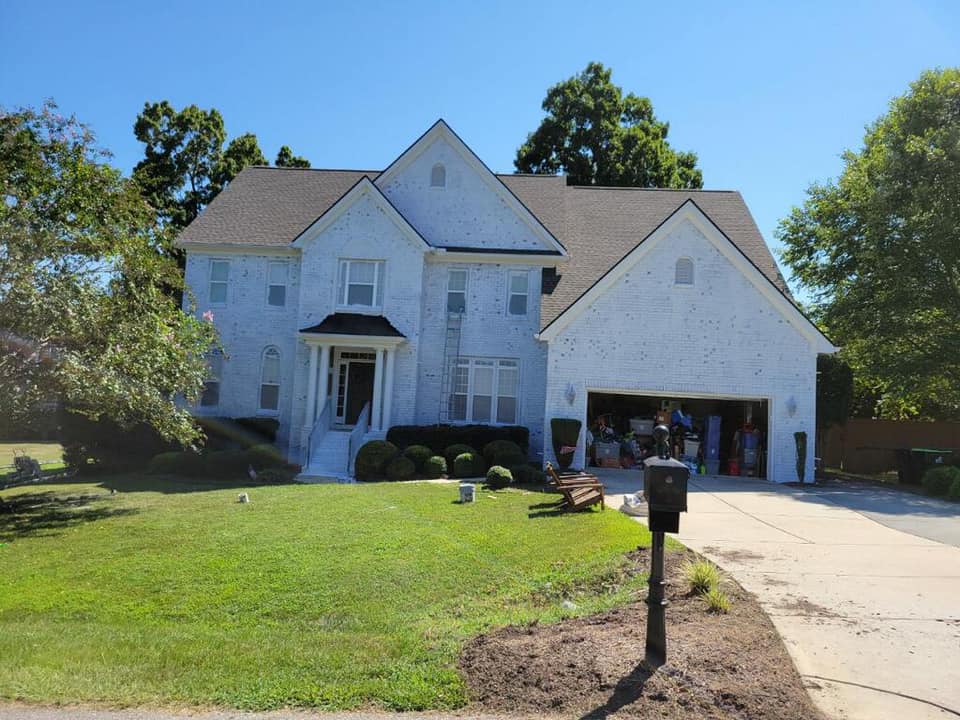 front of house before painted