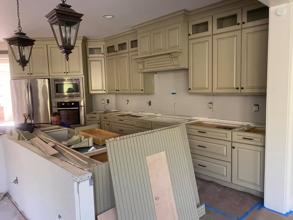 kitchen cabinets white finish