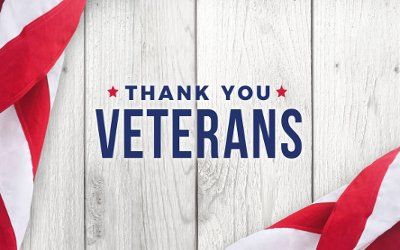 Thank You Veterans sign - Garage Door Solutions