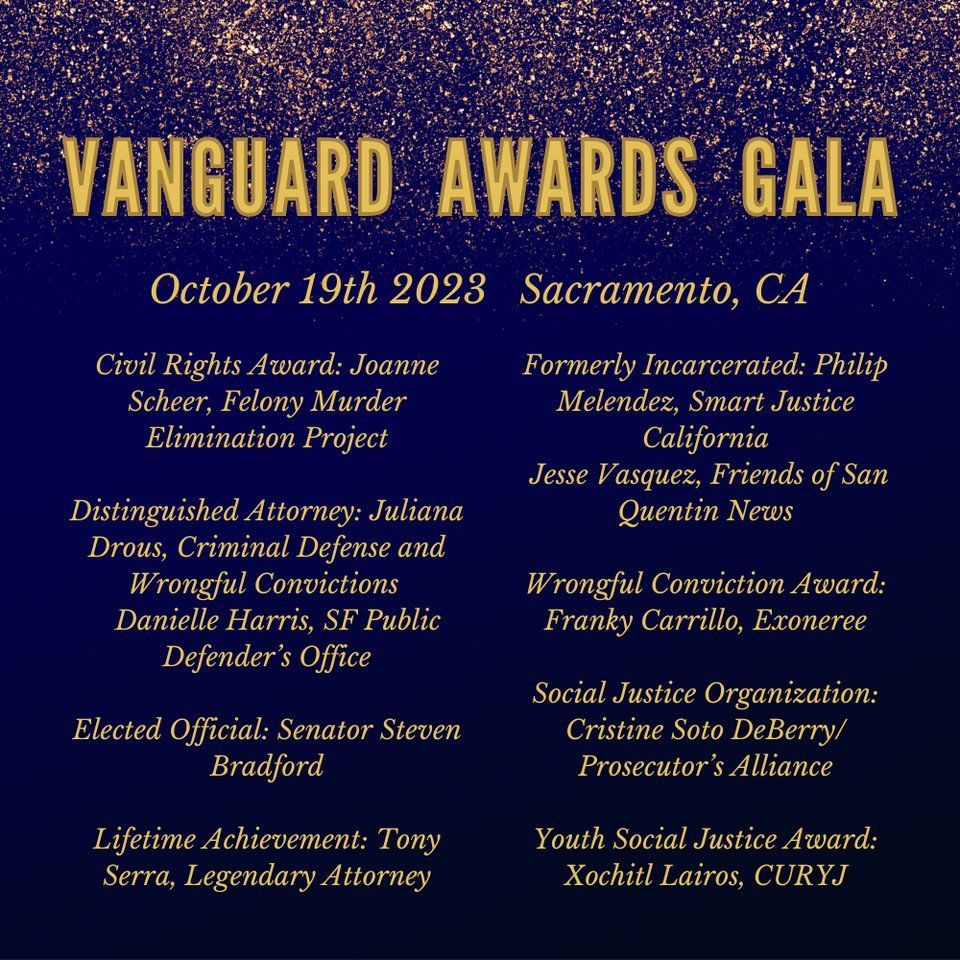 Award Winners for 13th Annual Vanguard Awards, Including FMEP Board Member & Founder Joanne Scheer