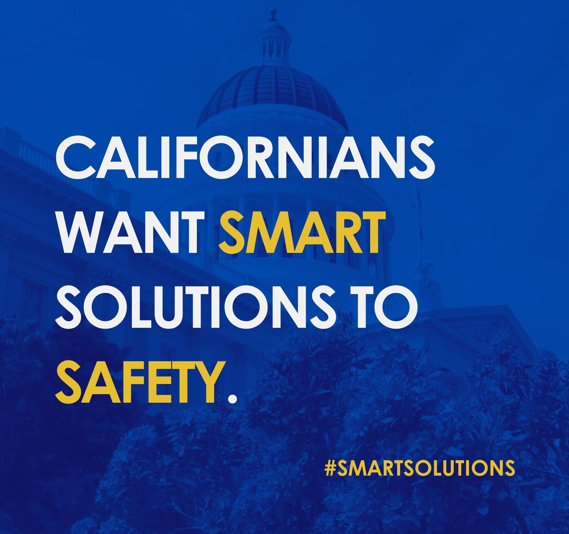 Flyer announcing #SmartSolutions campaign 