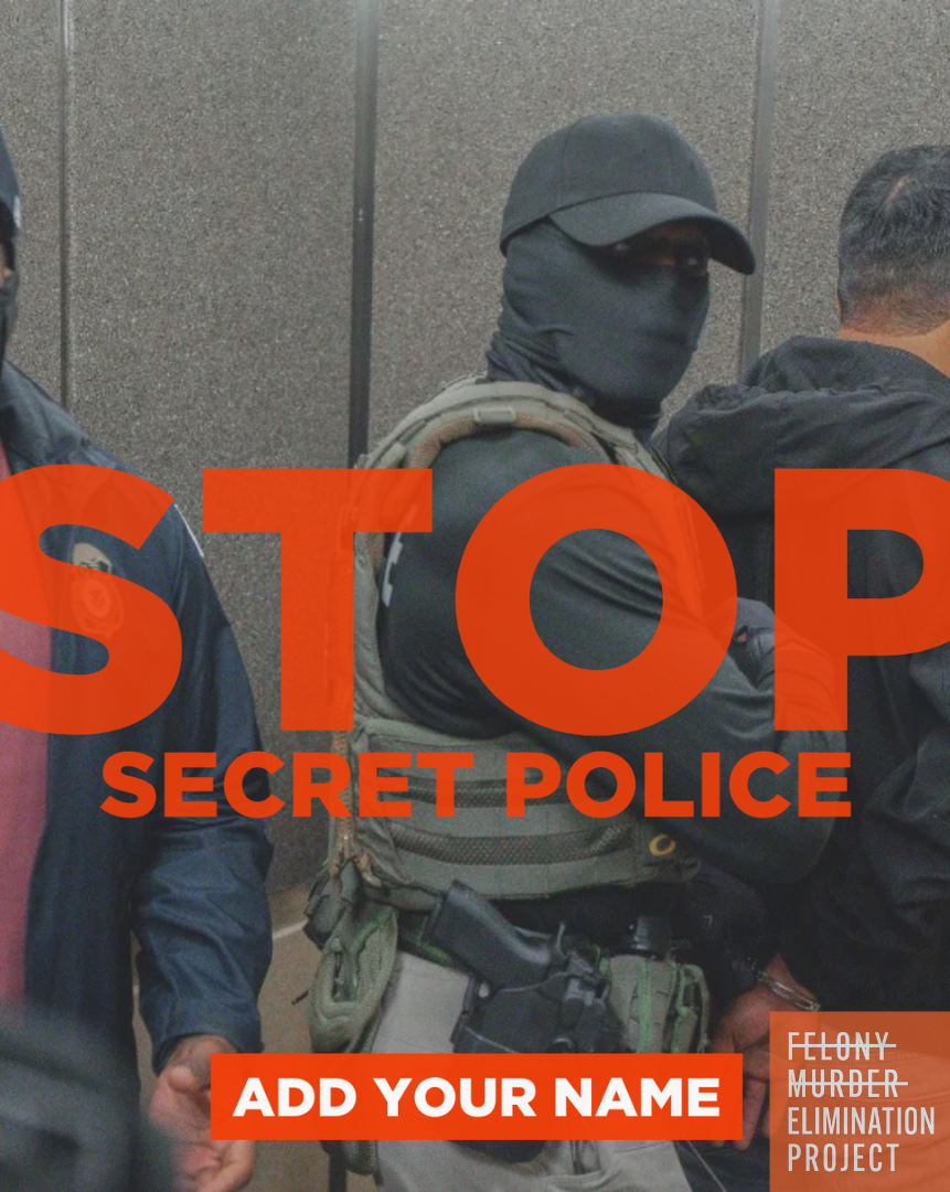 STOP Secret Police - Add your support for SB 627 and encourage your CA legislator to do the same.