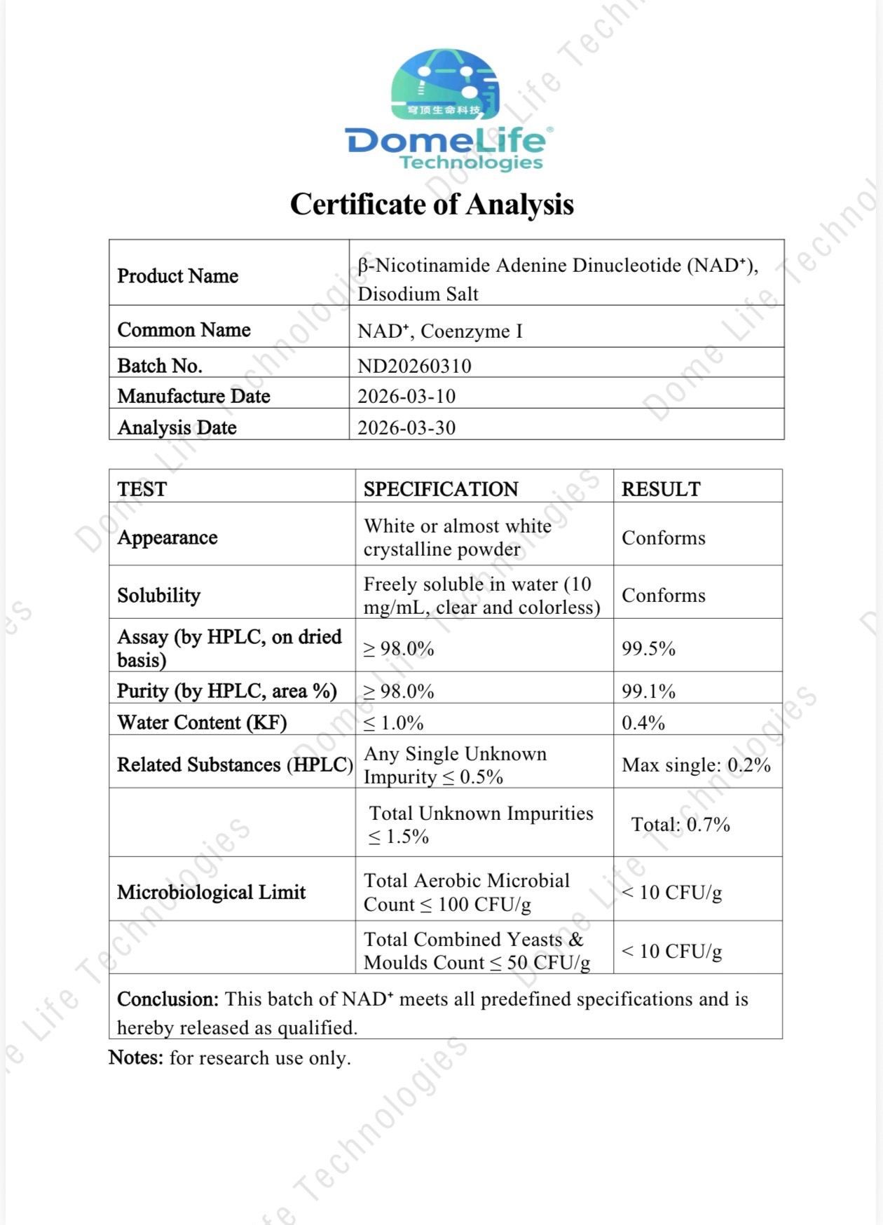 Nad+ 100mg