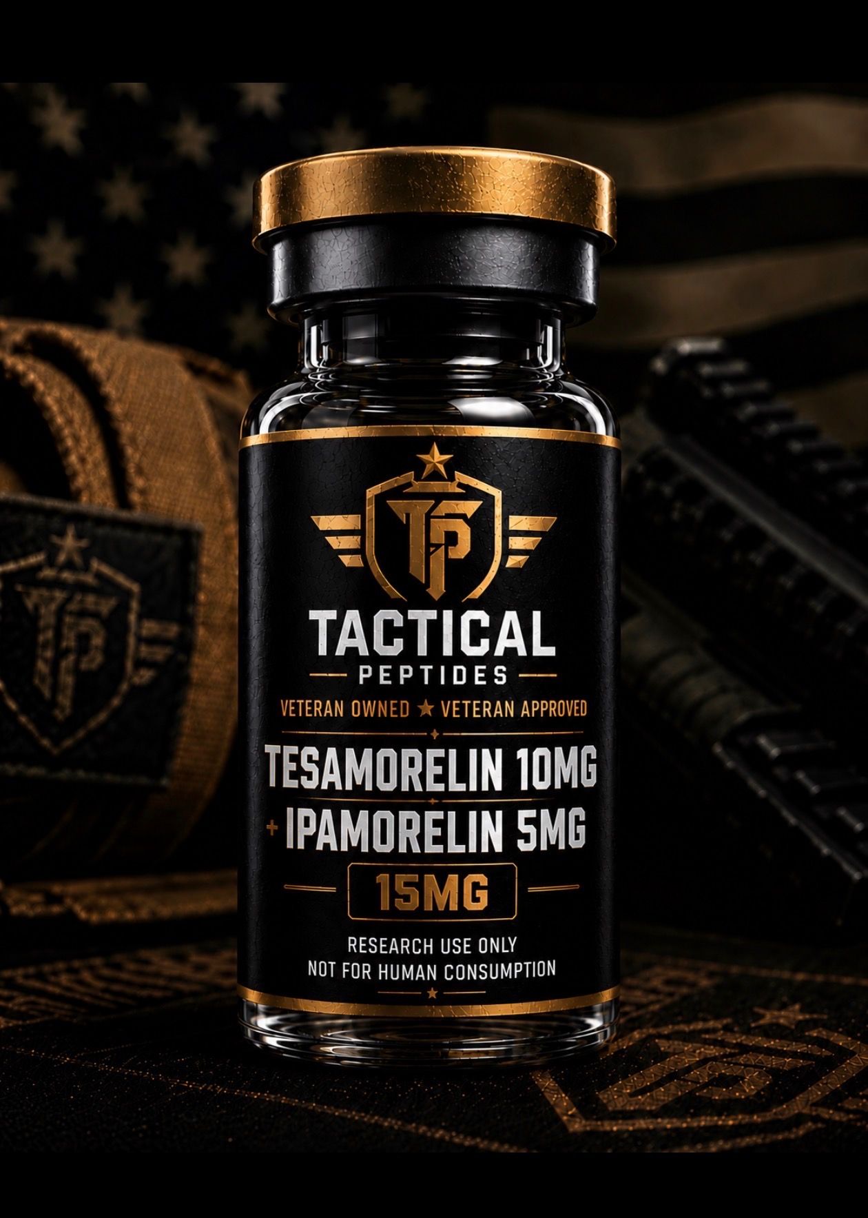 Tesamorelin 10mg + Ipamorelin 5mg