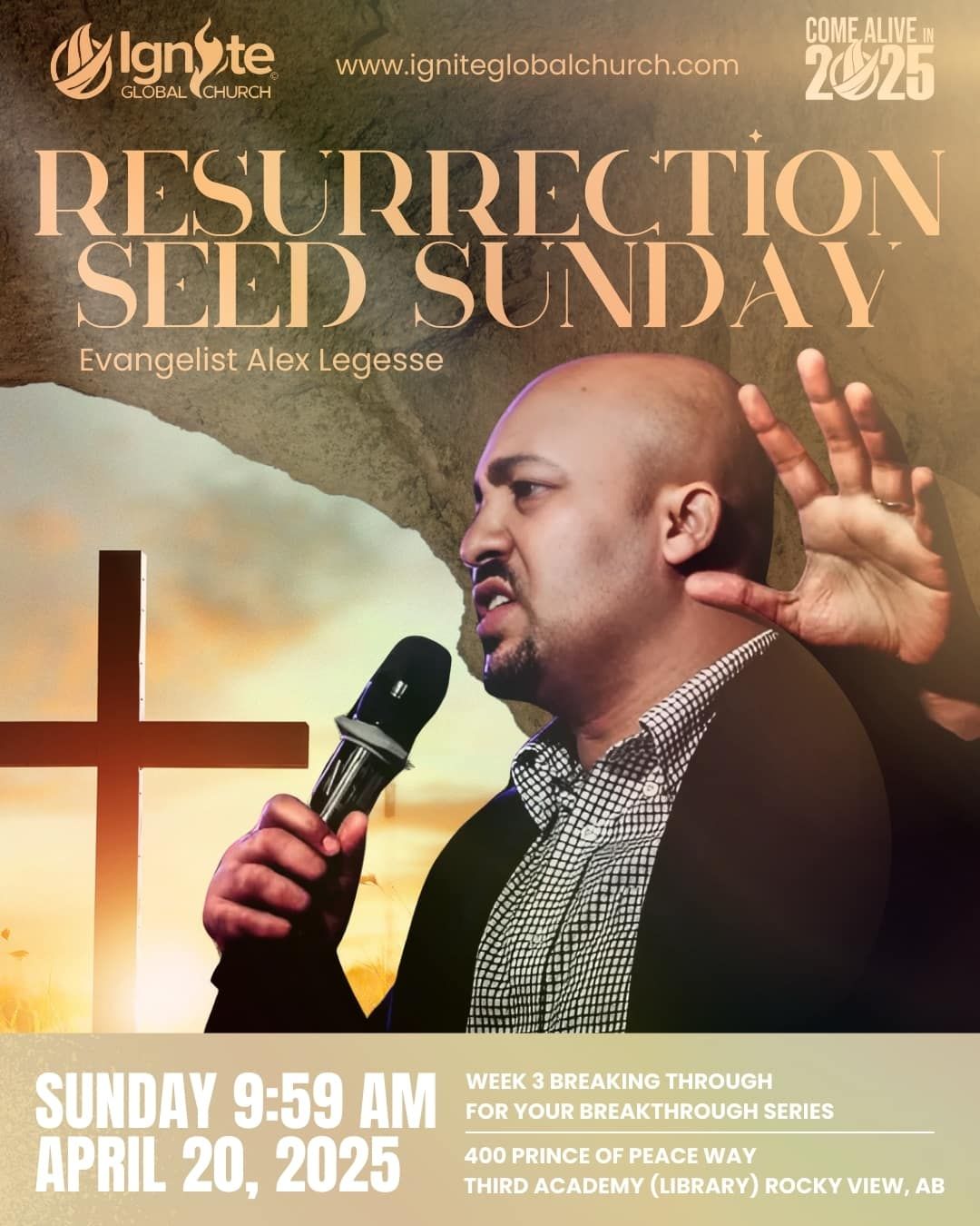 Resurrection Seed Sunday at Ignite Global Church on April 20, 2025