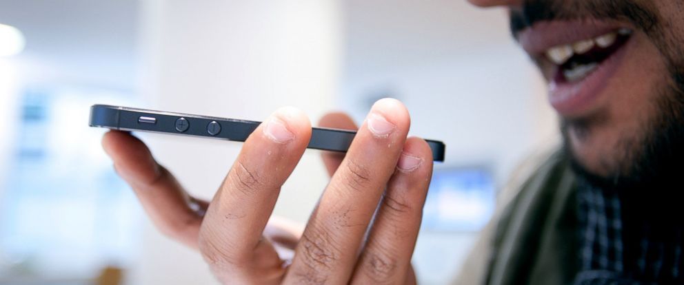 Assistice technology - man speaking in phone