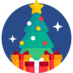 Professional Christmas Light Design Icon