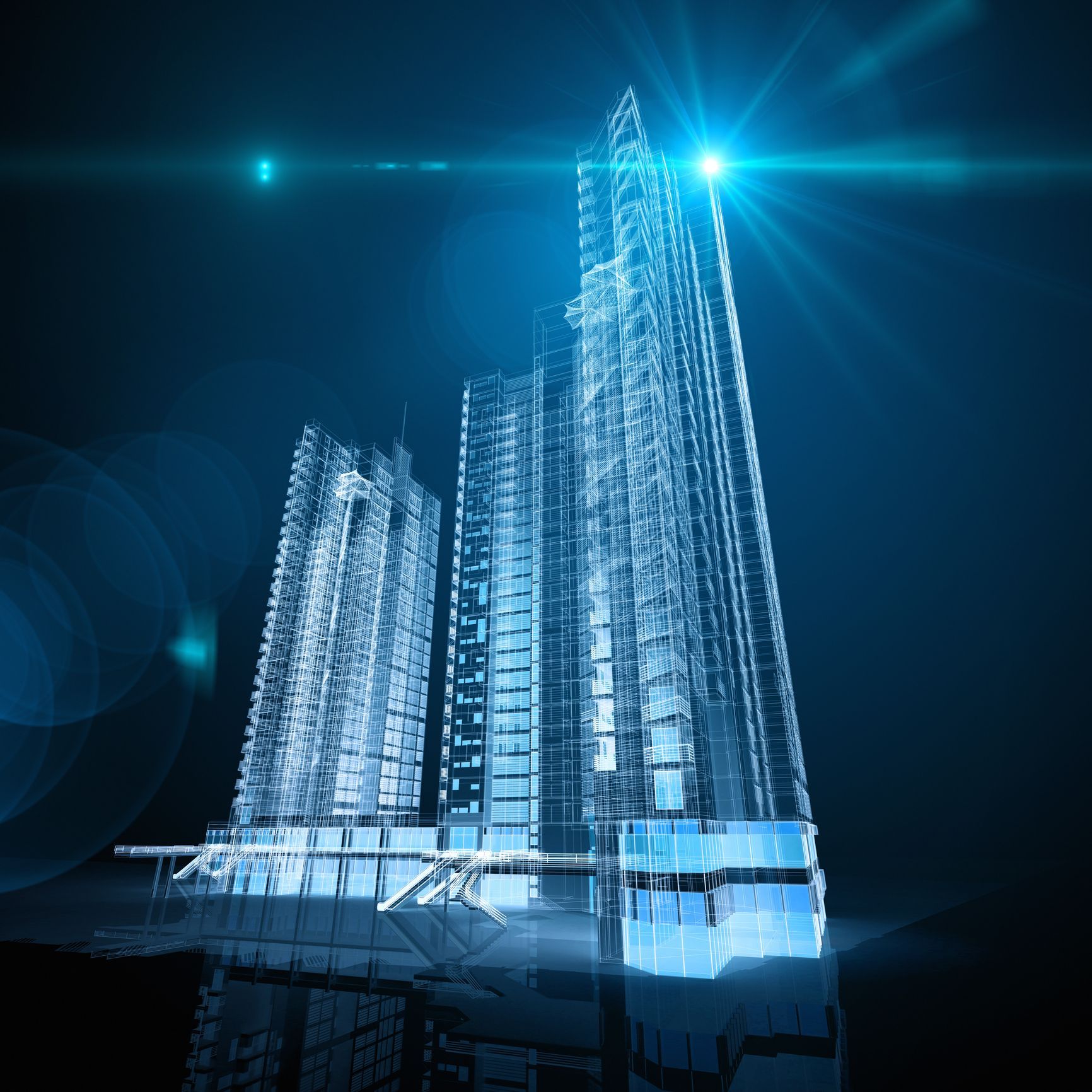 Architectural blueprint as a visual representation of 3D laser scanning for soundproofing. Architectural blueprint as a visual representation of 3D laser scanning for soundproofing.