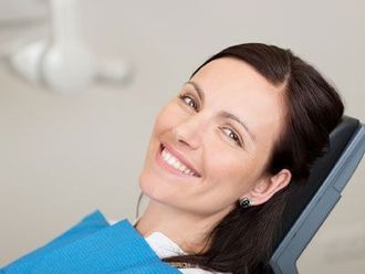 Woman smiling 