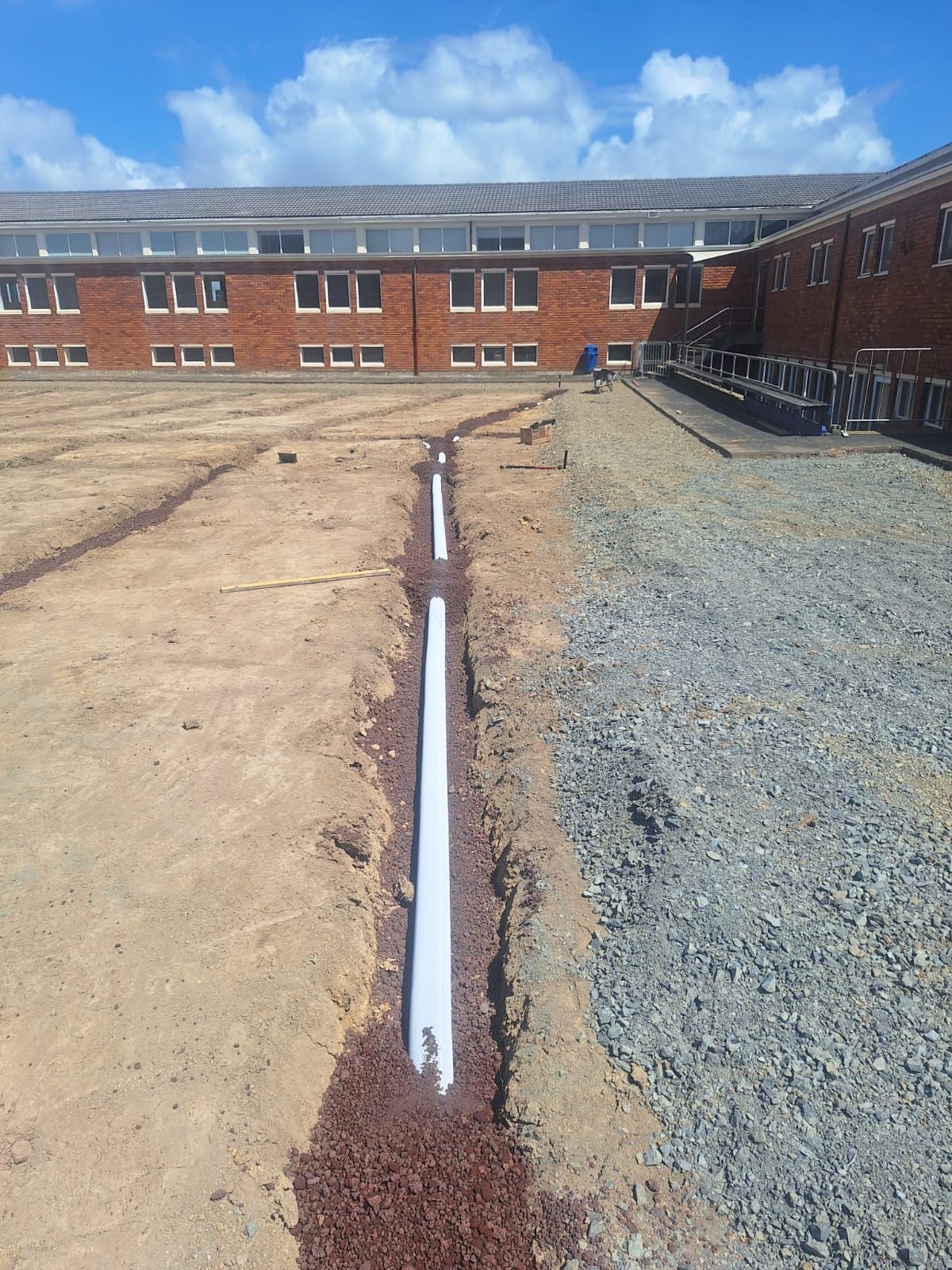 A round sewer cover with 