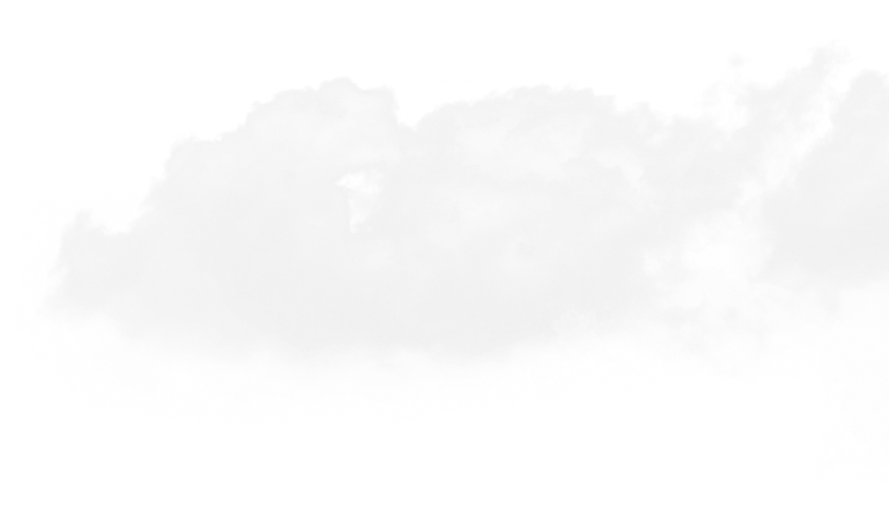 Cloud in the sky, fluffy white with light gray shading.