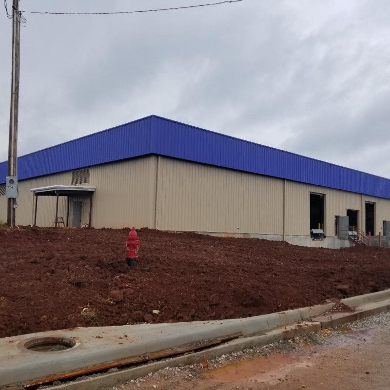 Ultimate Roofing Metal Building Erection Photo