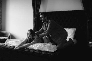 Boudoir Photography Workshop On Bed