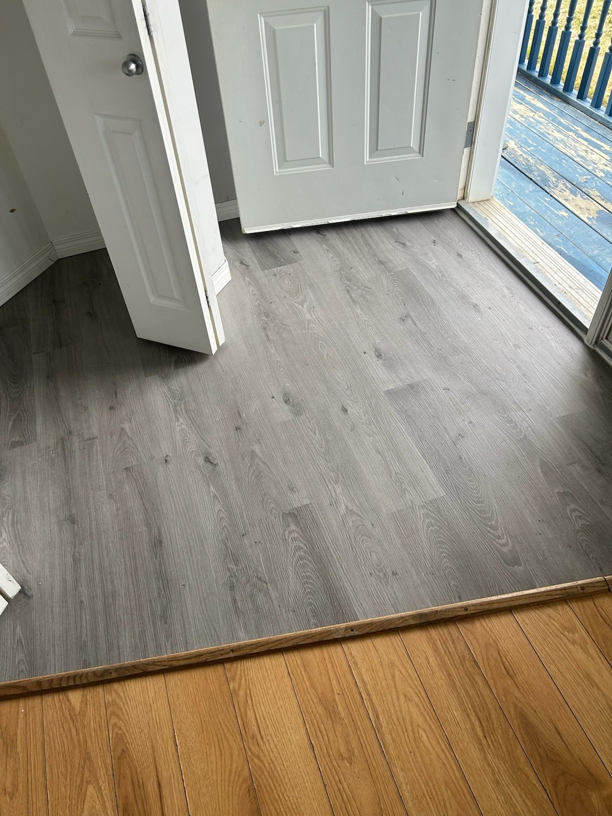 Fort McMurray Handyman Fixes Floor