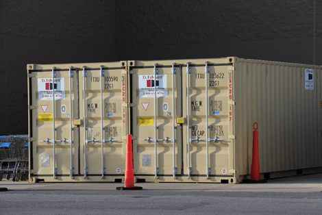 20’ storage container — Windber, PA — D. Edward Leasing