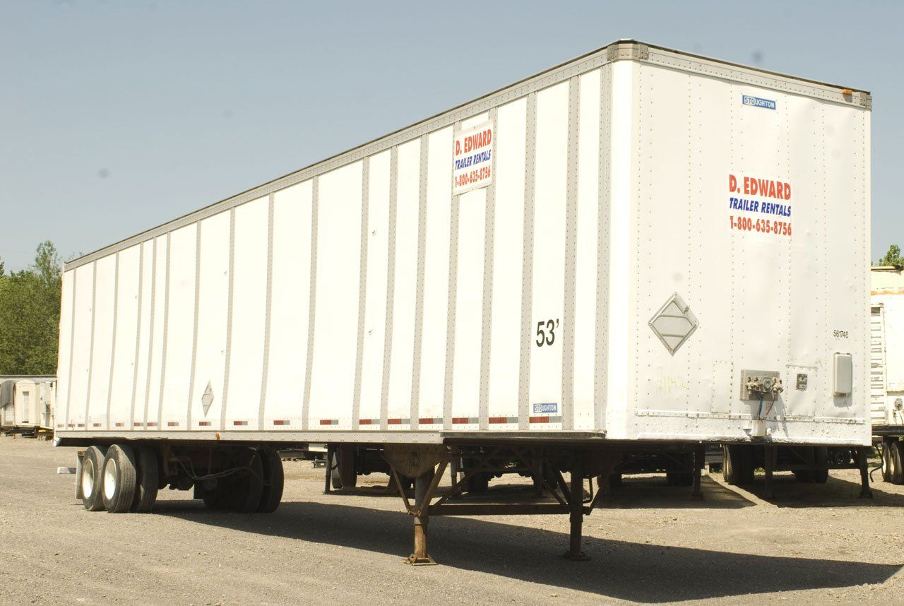 28’ to 53’ storage trailers — Windber, PA — D. Edward Leasing