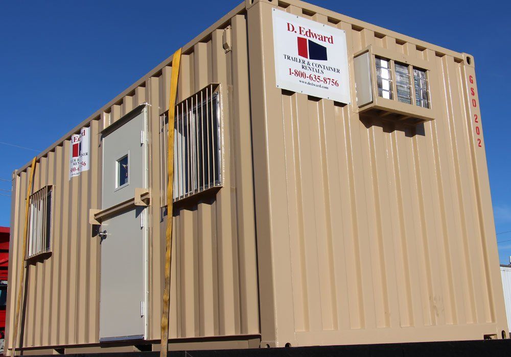 Single office container — Windber, PA — D. Edward Leasing