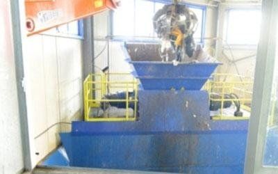 Solid waste treatment operation