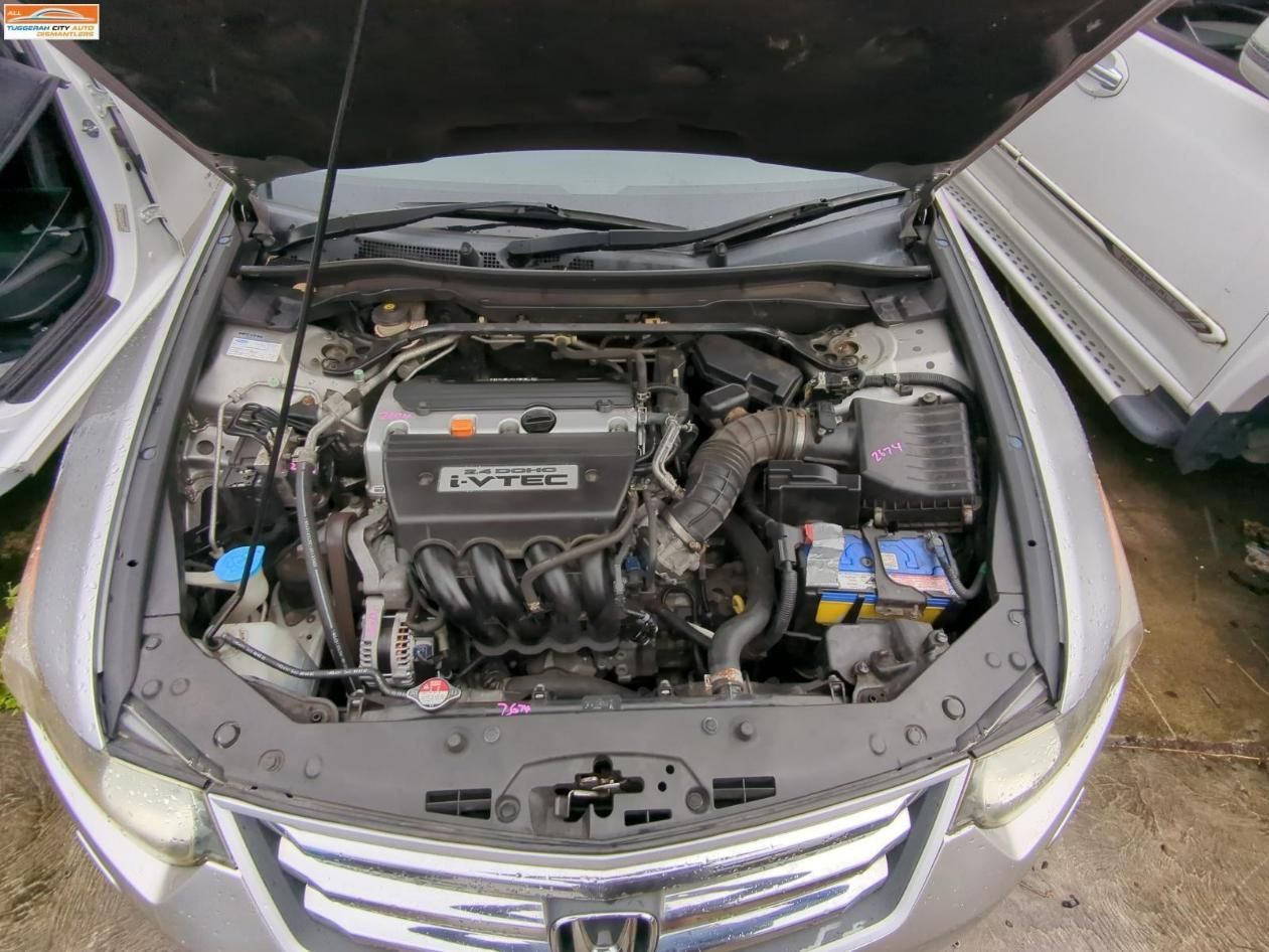 A Silver Honda Engine with i-VTEC — Jap Performance T/A All Tuggerah City Auto Dismantlers in Tuggerah, NSW