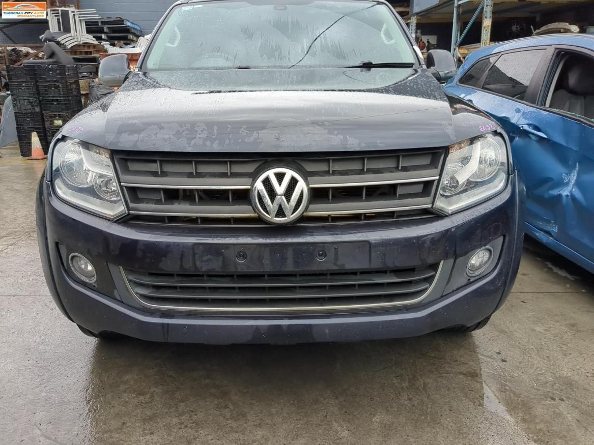 Dark Blue Volkswagen Amarok Pickup Truck's Front — Jap Performance T/A All Tuggerah City Auto Dismantlers in Tuggerah, NSW