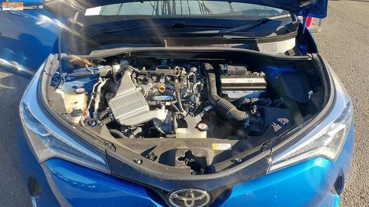 Blue Toyota C-HR And Its Engine Compartment — Jap Performance T/A All Tuggerah City Auto Dismantlers in Tuggerah, NSW