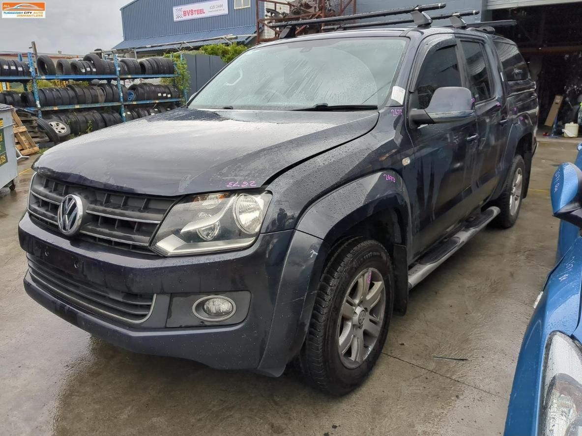 Gray Volkswagen Amarok Pickup Truck in A Junkyard — Jap Performance T/A All Tuggerah City Auto Dismantlers in Morriset, NSW