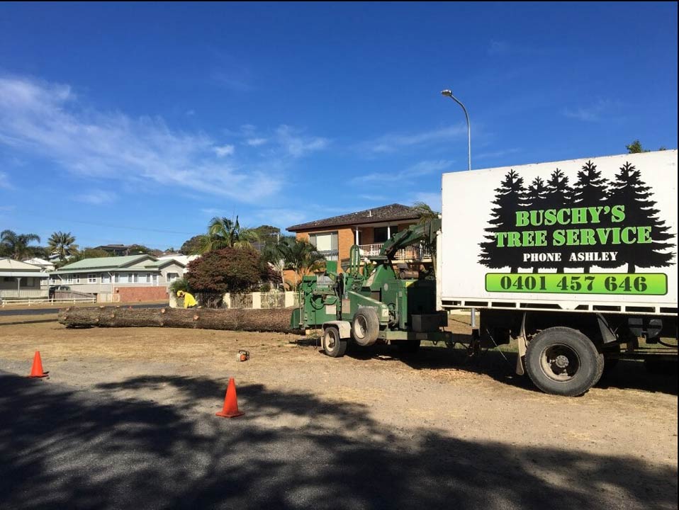 Company Service Truck — Tree Removals In Kempsey, NSW