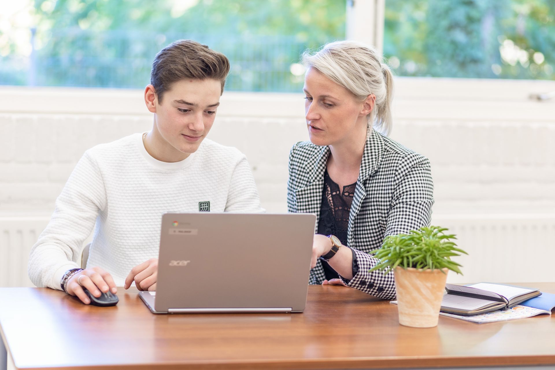 Ondersteuning bij het maken van een overstap.