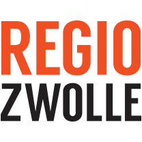 Het logo van Regio Zwolle: het woord 
