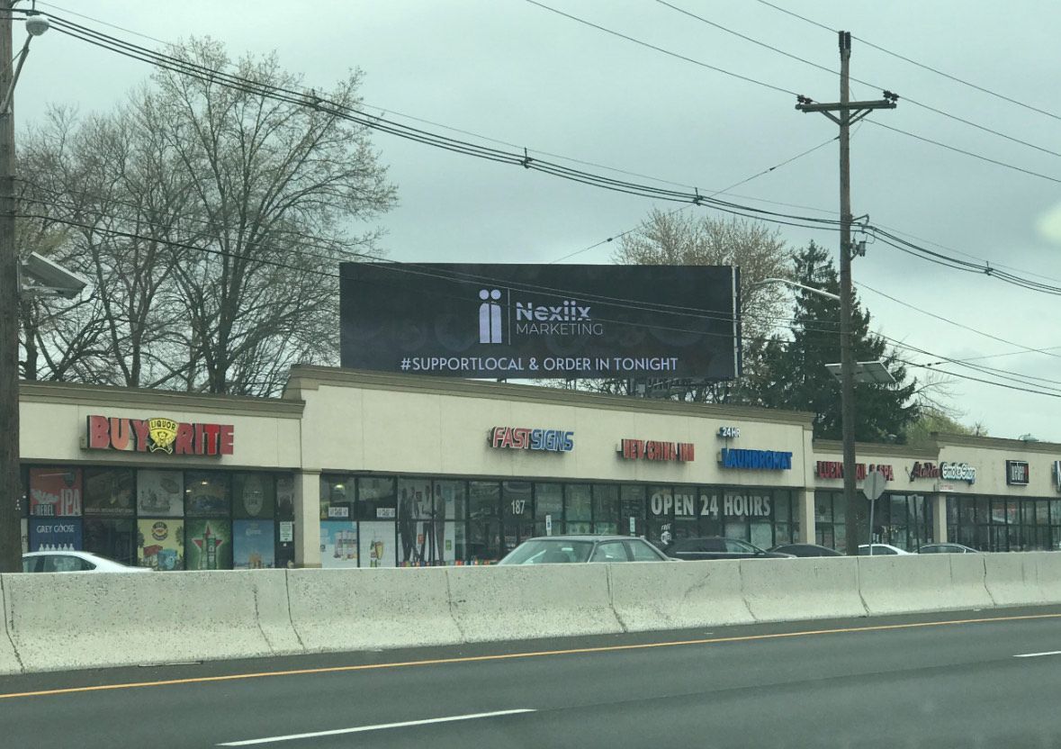 Nexiix Marketing Billboard During Widespread Lockdowns