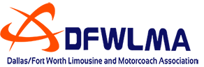 The dallas fort worth limousine and motorcoach association logo